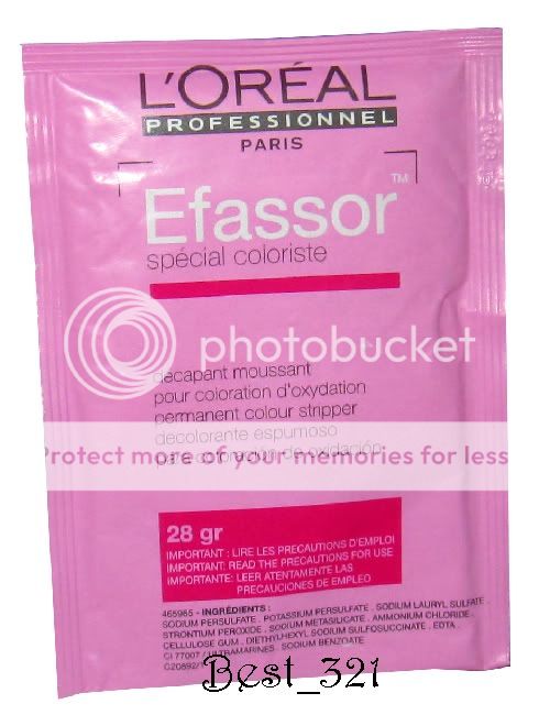 L'OREAL Professionnel Efassor Hair Colour Color Remover Dye bargain LOREAL