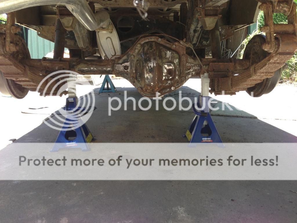 Axle stand placement