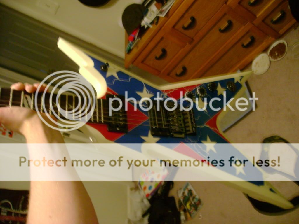 FS/FT **rare ** color DEAN Razorback ------only 50-100 made Dimbucker ...